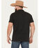 Image #4 - Ariat Men's Retro Western Snap Polo, Black, hi-res