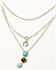 Image #1 - Shyanne Women's Juniper Sky Tri-Gem Necklace Set - 2 Piece, Silver, hi-res