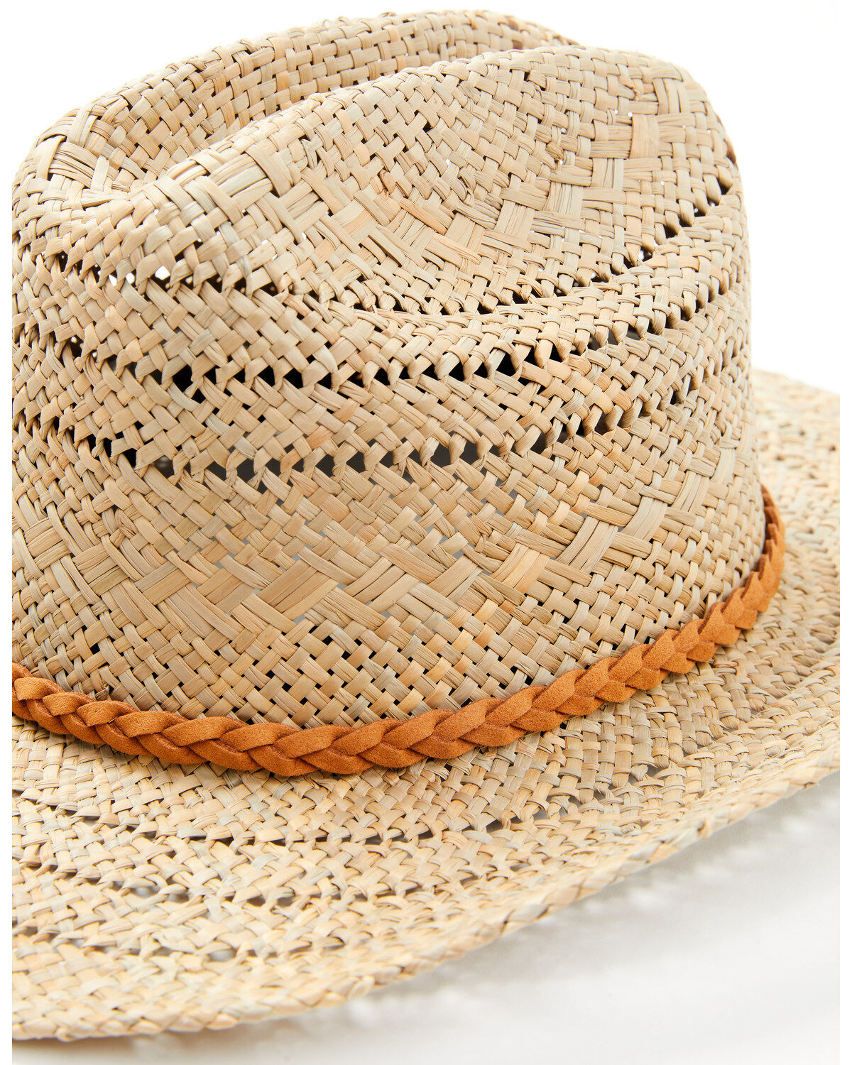 Image #2 - Shyanne Women's Slow Gallup Straw Western Fashion Hat, Brown, hi-res