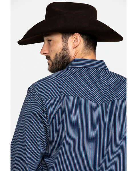 Image #5 - Resistol Men's Windsong Striped Long Sleeve Western Shirt , , hi-res