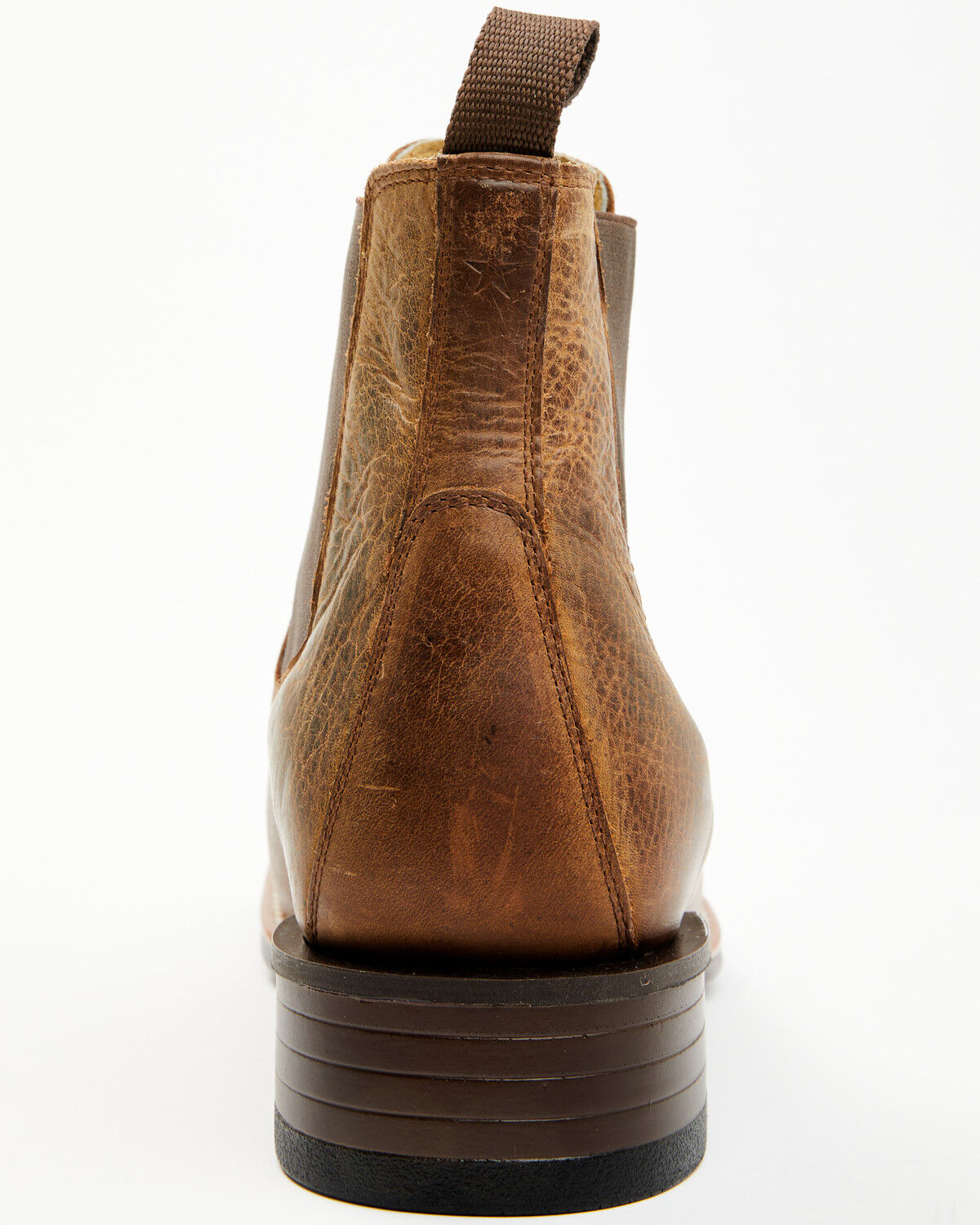Image #5 - Cody James Men's Jones Chelsea Boots - Broad Square Toe, Tan, hi-res