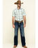 Image #6 - Cody James Men's Woodlands Large Plaid Short Sleeve Western Shirt , White, hi-res
