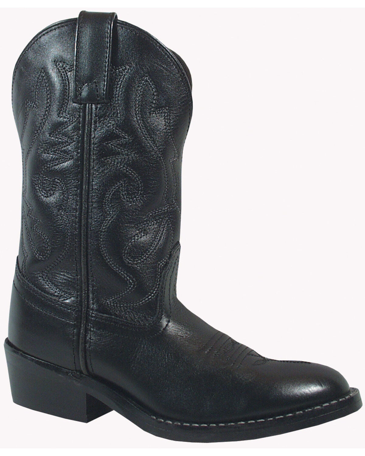 Smoky Mountain Toddler Boys' Denver Western Boots - Round Toe, Black, hi-res