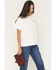 Image #1 - Shyanne Women's Avenly Floral Perforated Suede Wristlet Clutch, Cherry, hi-res