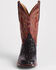 Image #3 - Lucchese Men's Hendrik Exotic Caiman Western Boots - Broad Square Toe, Black, hi-res
