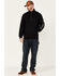 Image #2 - Hawx Men's Black Primo 1/4 Zip Work Fleece Pullover, Black, hi-res