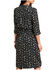 Image #2 - Roper Women's Southwestern Print Long Sleeve Midi Dress, Black, hi-res