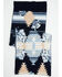 Image #1 - Idyllwind Women's Skyvalley Southwestern Print Scarf, Navy, hi-res