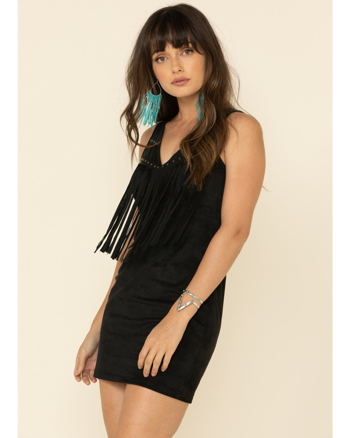 Image #1 - Idyllwind Women's Queen Of Country Fringe Dress, , hi-res