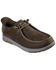 Image #1 - Skechers x John Deere Men's Relaxed Fit Melson 2.0 Slip-On Shoes - Moc Toe, Distressed Brown, hi-res