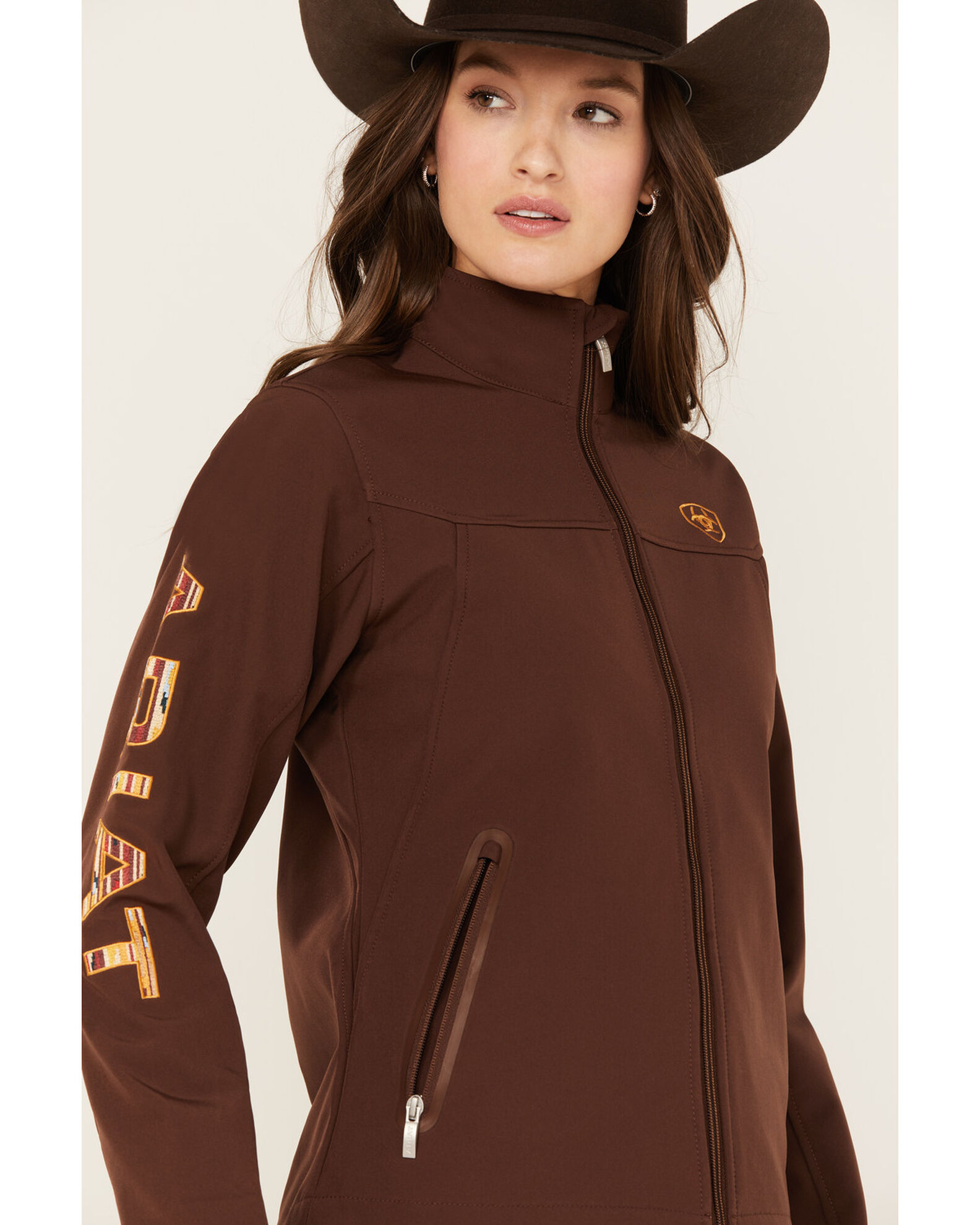 Ariat Women s Chimayo Team Logo Softshell Jacket Pueblo Mall