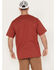 Image #4 - Hawx Men's Forge Short Sleeve Pocket T-Shirt, Red, hi-res