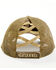 Image #3 - Shyanne Women's Faux Leather Patch Pony Tail Baseball Cap, Olive, hi-res
