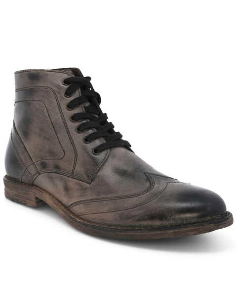 Image #1 - Evolutions Men's Gray Outlaw II Lace-Up Boots - Round Toe, , hi-res
