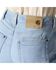 Image #4 - Carhartt Women's The Essential Stretch Denim Jeans, Light Medium Wash, hi-res