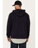 Image #4 - Hawx Men's FR Fleece Hooded Jacket - Tall, Navy, hi-res