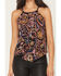 Image #3 - Idyllwind Women's Chateau Embroidered Sleeveless Tank Top, Black, hi-res