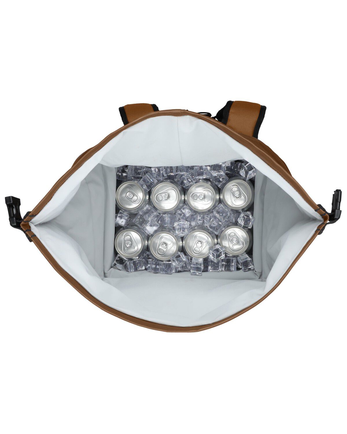 Image #5 - Carhartt Cold Front 30 Can Cooler Backpack, Brown, hi-res