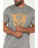 Image #3 - Thorogood Men's Wing & Wheel Short Sleeve Graphic Work T-Shirt, Heather Grey, hi-res