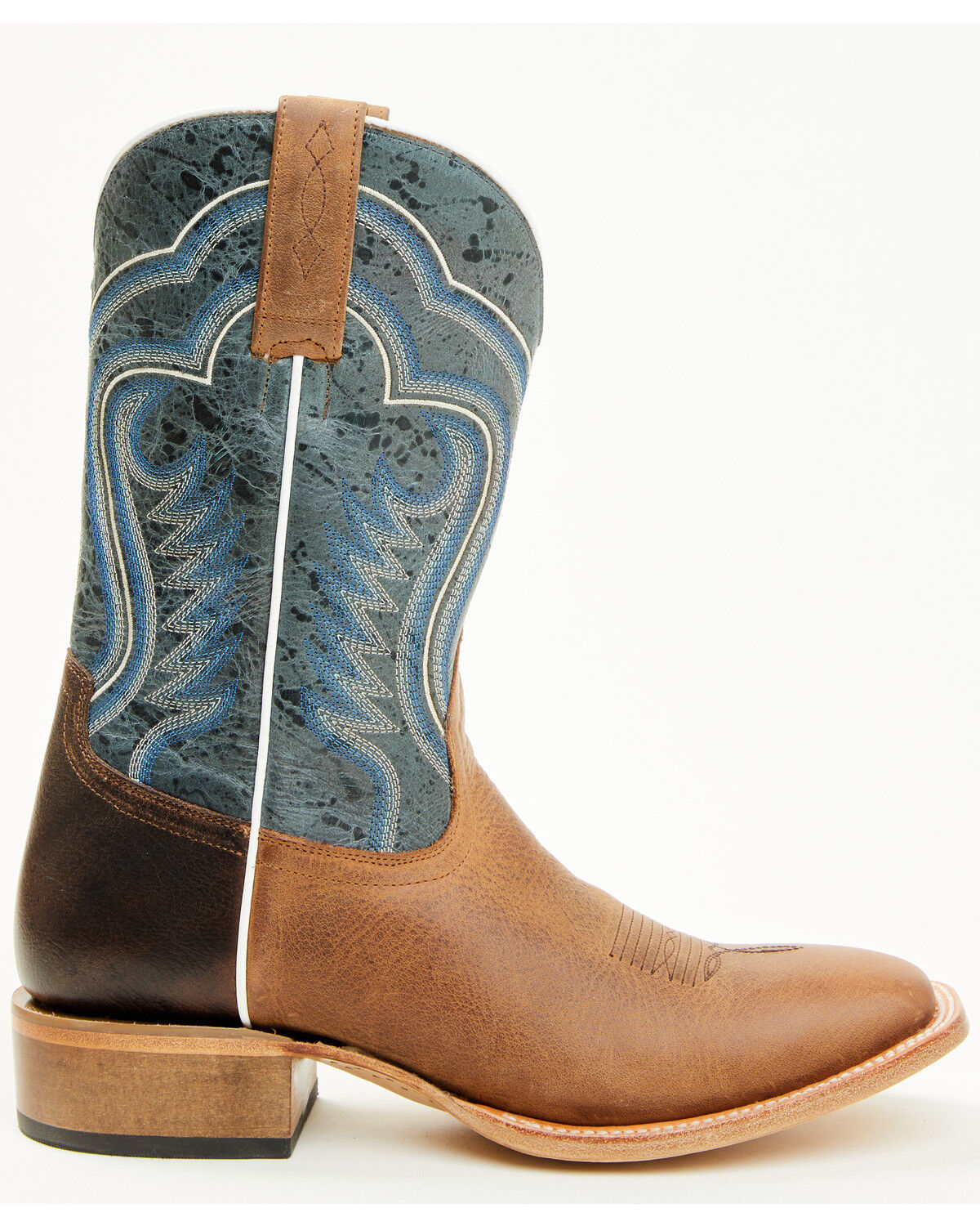 Product Name:  Cody James Men's Rover Blue Western Boots - Broad Square Toe