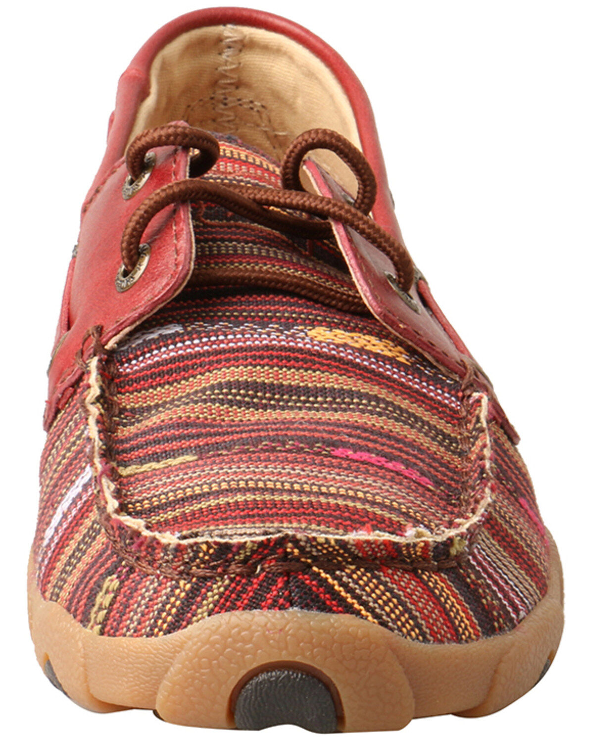 Image #5 - Twisted X Women's Boat Shoe Driving Mocs , , hi-res