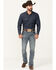 Image #1 - Wrangler Retro Men's Slim Fit Bootcut Jeans , Blue, hi-res