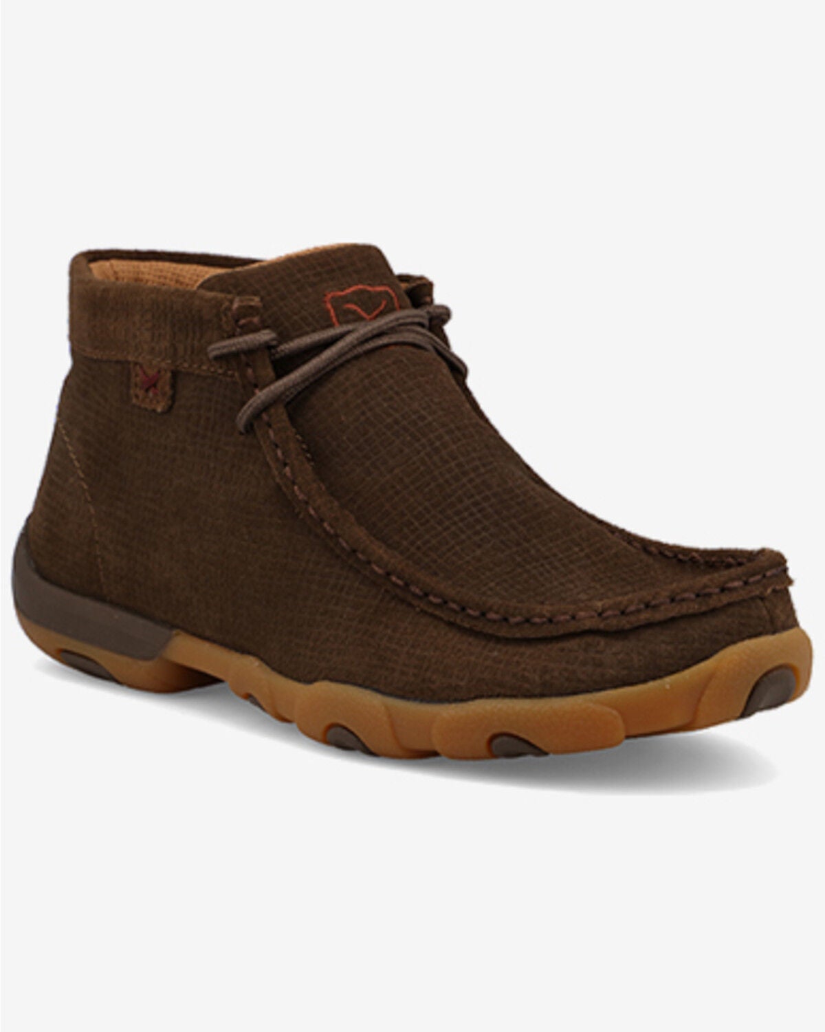 Twisted X Women's Chukka Driving Mocs, Coffee, hi-res