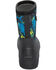Image #5 - Bogs Boys' York Seamless Acid Camo Rubber Boots, Black, hi-res