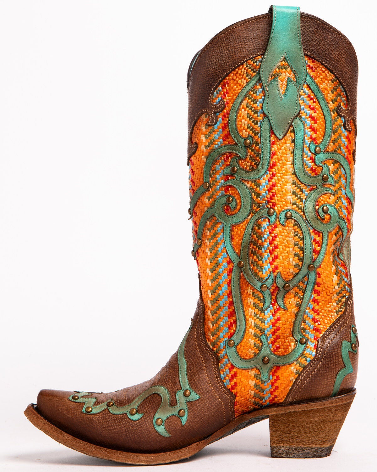 multi colored cowboy boots