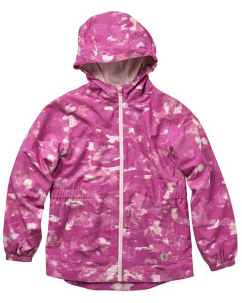 Carhartt Toddler Girls' Rugged Flex Ripstop Camo Jacket, Camouflage, hi-res