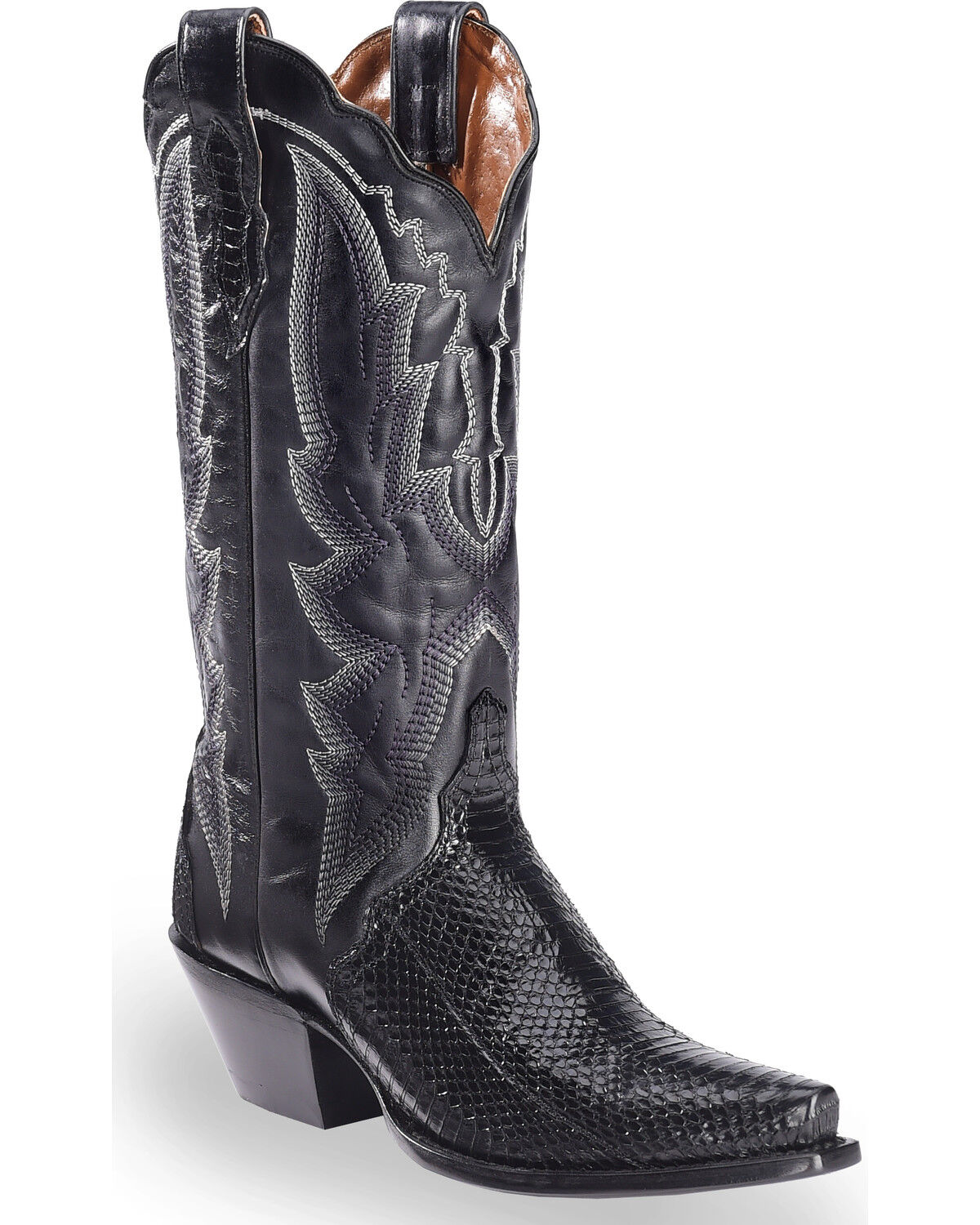 black crocodile boots womens