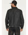 Image #4 - Moonshine Spirit Men's Coated Denim Jacket, Black, hi-res