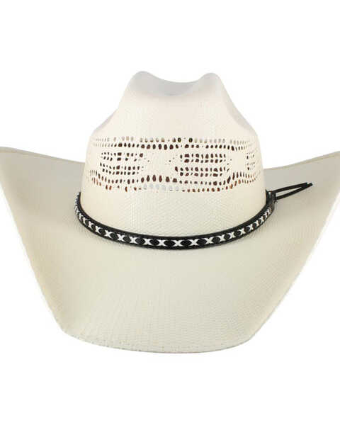 Image #4 - Cody James® Men's Bangora Straw Cowboy Hat, Natural, hi-res