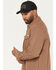 Image #2 - Thorogood Men's Rugged Ridge Snap Shirt Jacket, Khaki, hi-res