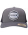 Image #3 - Hurley Men's Pacific Logo Patch Mesh Back Trucker Cap, Dark Grey, hi-res