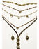 Image #2 - Shyanne Women's Soleil Layered Jewelry Set - 2 Piece, Gold, hi-res