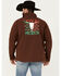 Image #4 - Cowboy Hardware Men's Viva Mexico Skull Softshell Jacket, Rust Copper, hi-res
