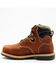 Hawx Women's Platoon Lace-Up Waterproof Work Boots - Soft Toe, Brown, hi-res