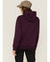 Image #4 - Carhartt Women's Relaxed Fit Midweight Logo Graphic Hoodie, Purple, hi-res