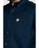Image #4 - Carhartt Men's Rugged Flex Rigby Short Sleeve Work Shirt, Navy, hi-res