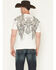 Image #4 - Affliction Men's Kingdom Short Sleeve Graphic T-Shirt, Off White, hi-res