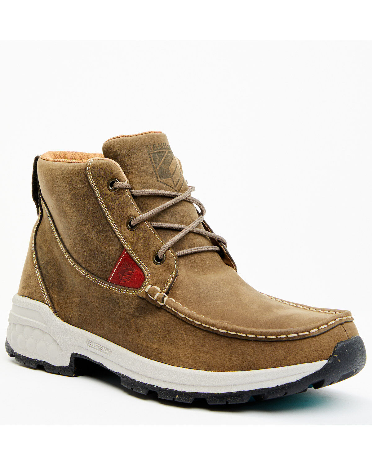 Image #1 - RANK 45® Men's Hi Top Casual Shoe - Moc Toe, , hi-res