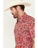 Image #2 - Cowboy Hardware Men's Boot Barn Exclusive Paisley Print Short Sleeve Pearl Snap Western Shirt, , hi-res