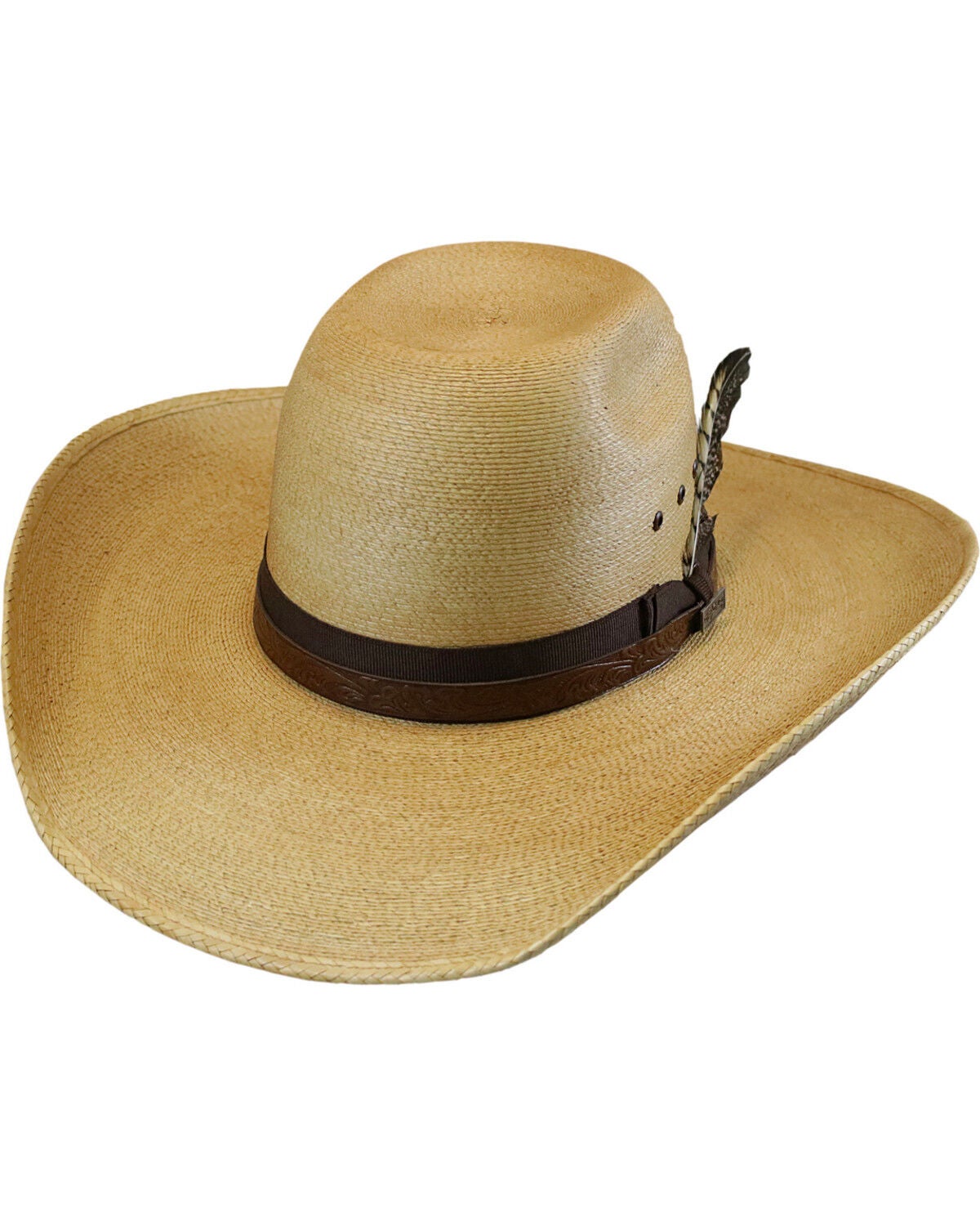Image #1 - Larry Mahan 30X Hodge Palm Leaf Cowboy Hat, , hi-res