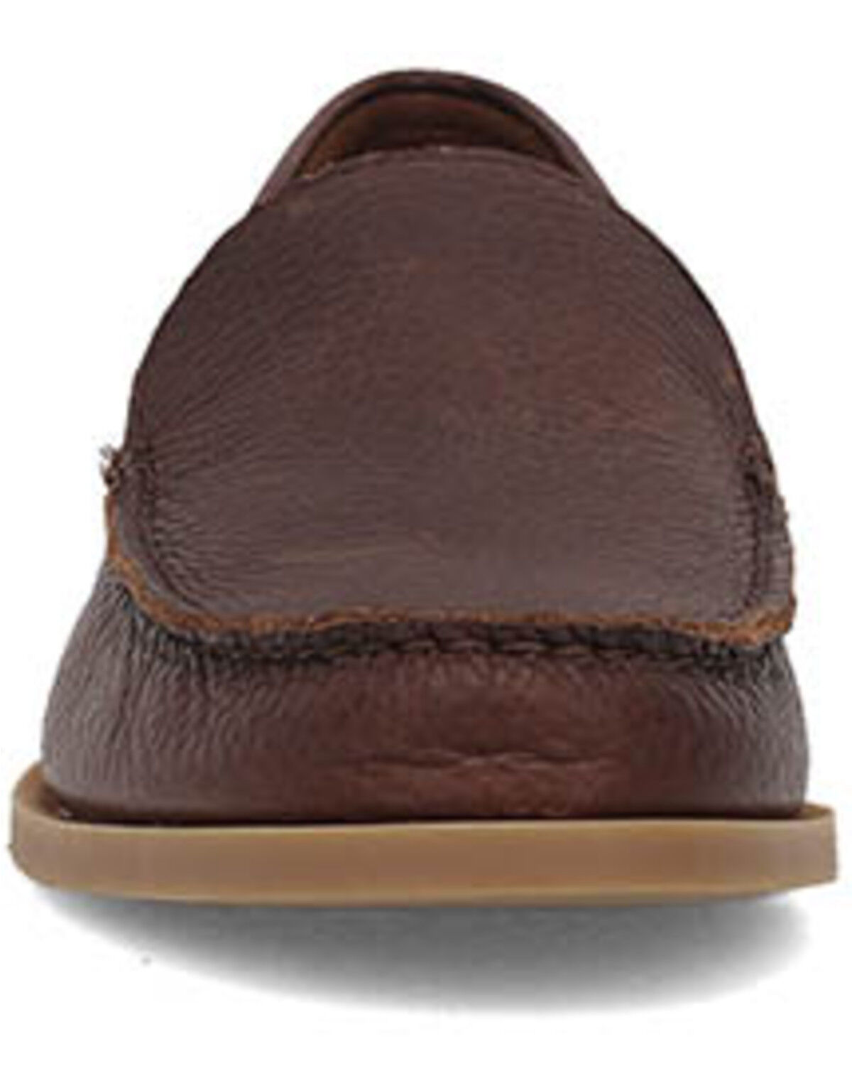 Image #4 - Frye Men's Mason Slip-On Casual Shoes - Moc Toe, Dark Brown, hi-res