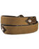 Image #2 - Nocona Concho Billet Leather Belt, Med Brown, hi-res