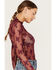 Image #2 - Free People Women's Lady Lux Layering Top, Maroon, hi-res