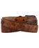 Image #2 - Tony Lama Men's Rustic Ostrich Western Belt, Brown, hi-res