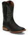 Image #1 - Justin Men's Tallyman Black Western Boots - Wide Square Toe, , hi-res