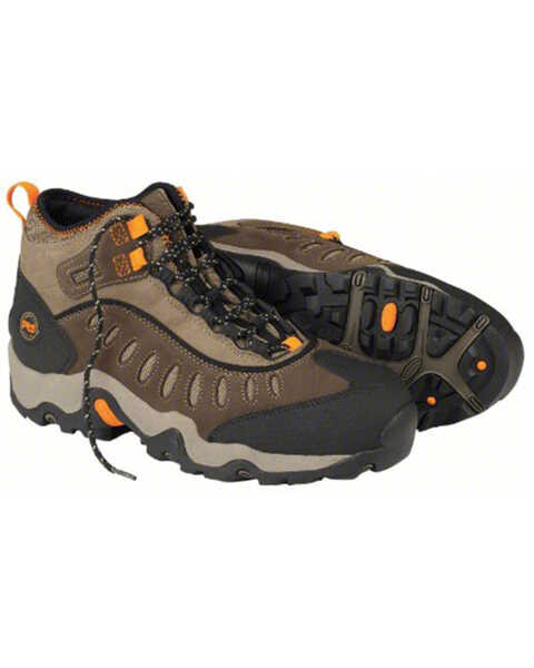 Timberland PRO Men's 6" Mudslinger Waterproof Work Boots - Steel Toe , Brown, hi-res